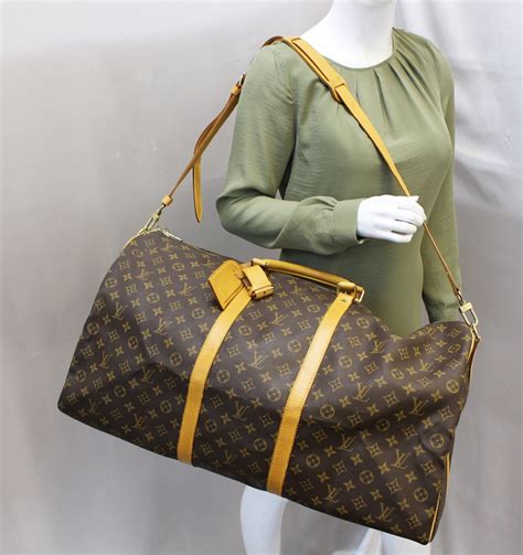 louis vuitton prism keepall monogram bandouliere|louis vuitton bandouiller 60.